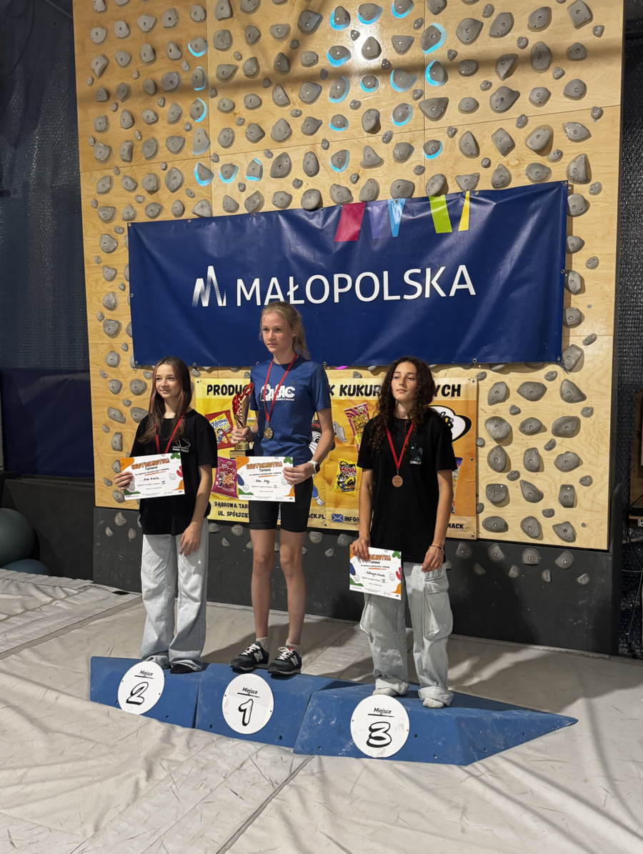 Medalistki w kategorii dzieci starsze